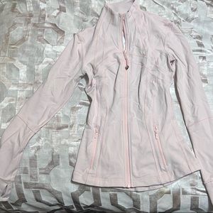 LULULEMON DEFINE JACKET BALLET SLIPPER PINK SIZE 2